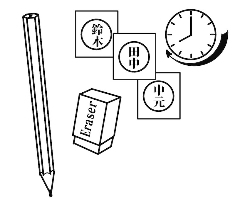 文房具ひとつ買うことでも時間がかかる図
